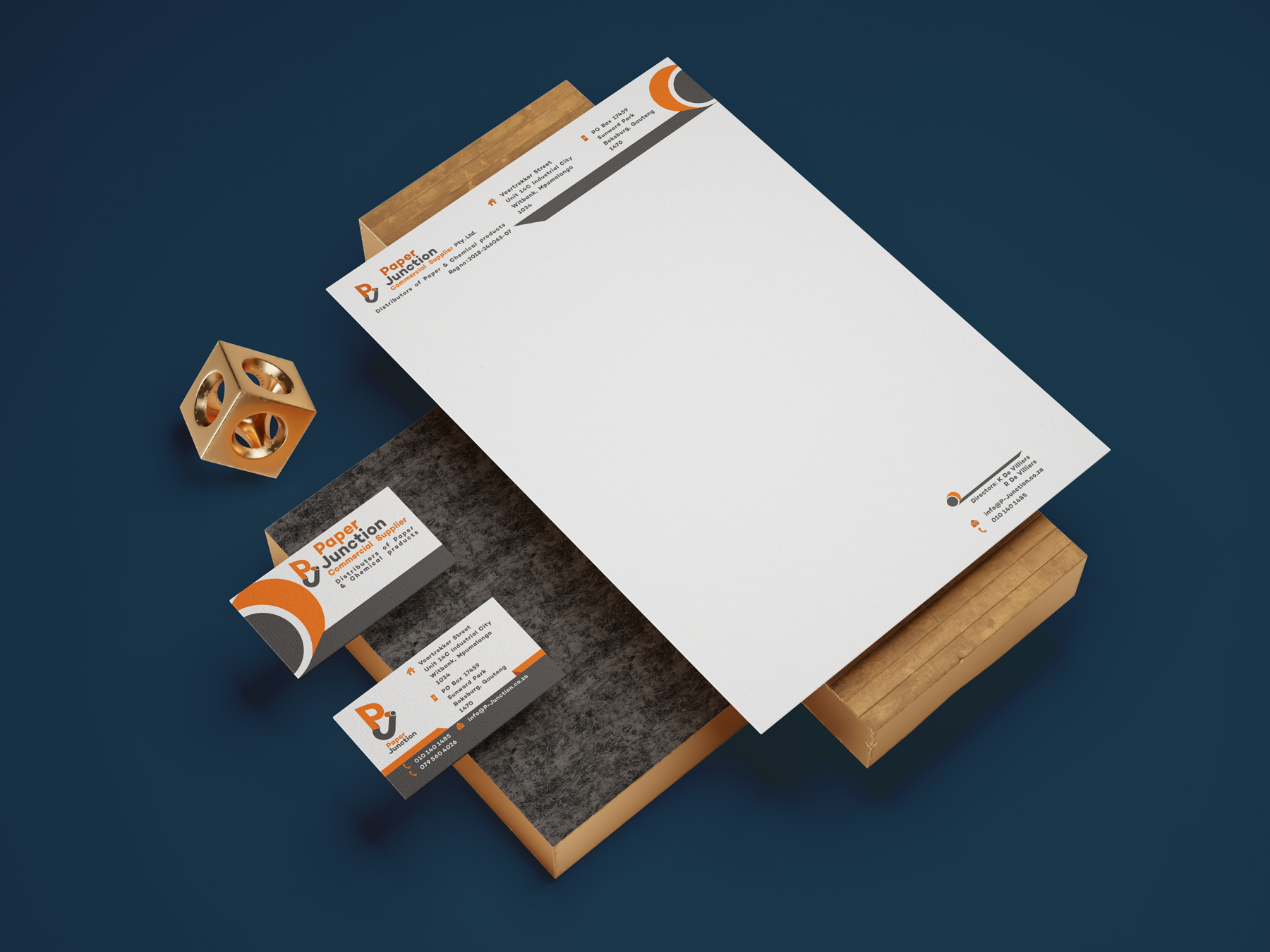 corporate identity - paper junction